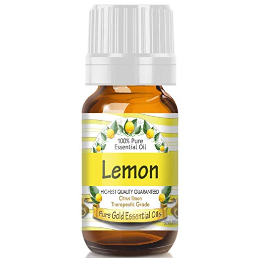 Lemon Essential Oil (100% Pure, Natural, UNDILUTED) 10ml